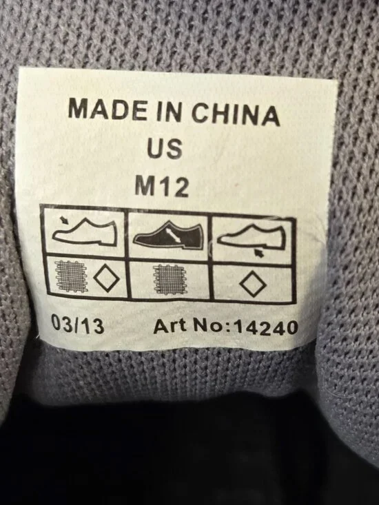 Crocs Retro Black & Gray Sneakers Men US 12 - Picture 13 of 13